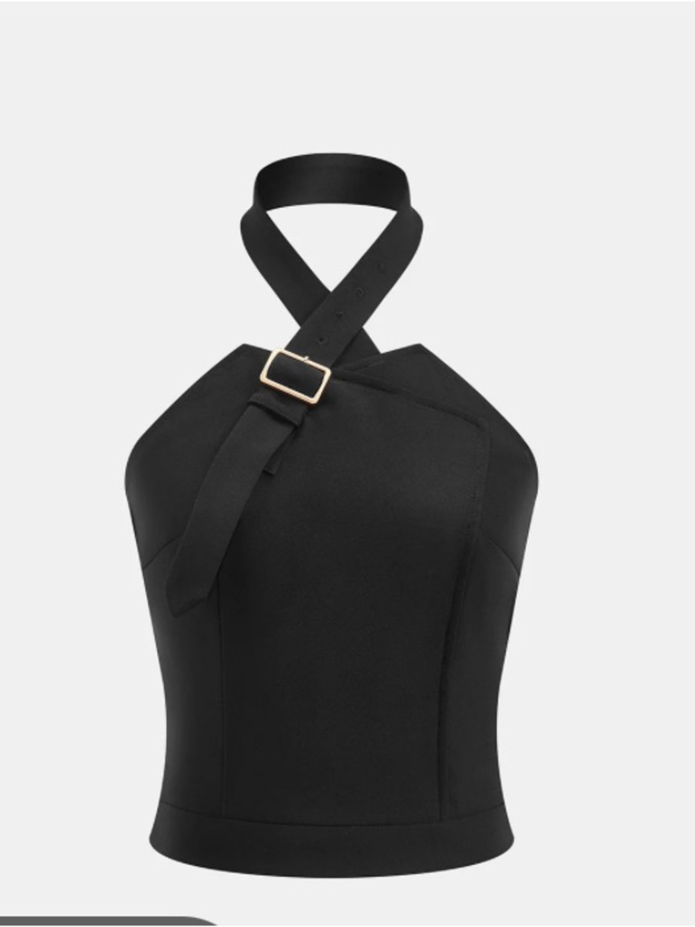 Commense women’s buckle halter size small NWT